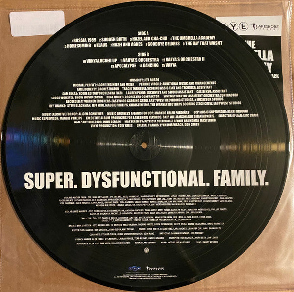 Jeff Russo : The Umbrella Academy (Original Series Soundtrack) (LP, Pic)