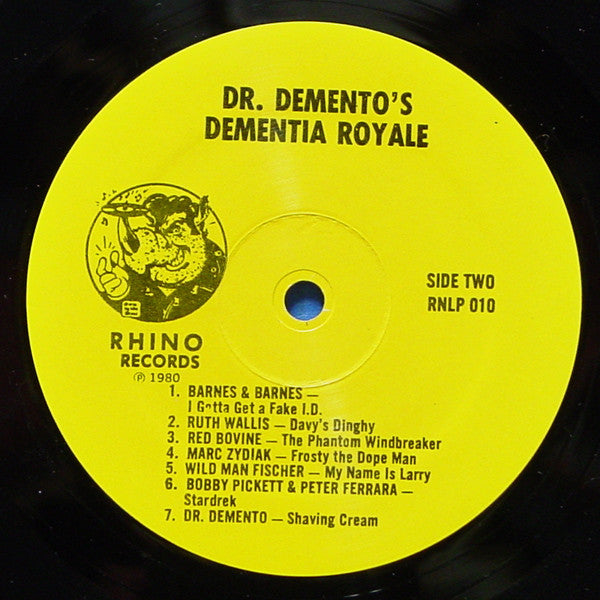 Dr. Demento : Dr. Demento's Dementia Royale (LP, Comp)