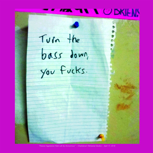 Bedtimemagic / Easter Bloodhounds : Turn The Bass Down, You Fucks (10", Tra)