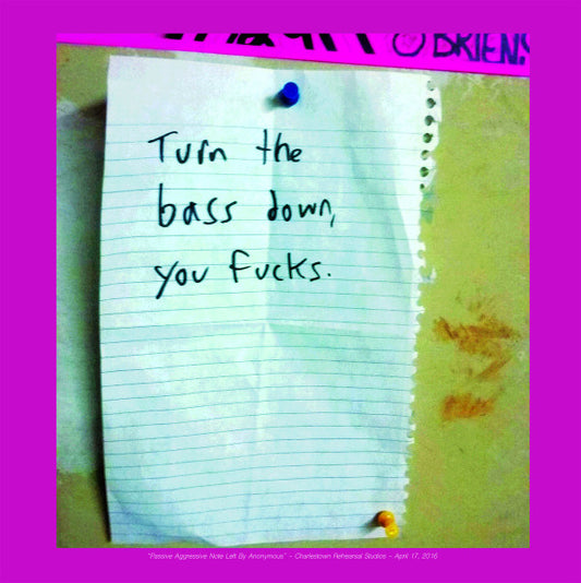 Bedtimemagic / Easter Bloodhounds : Turn The Bass Down, You Fucks (10", Tra)