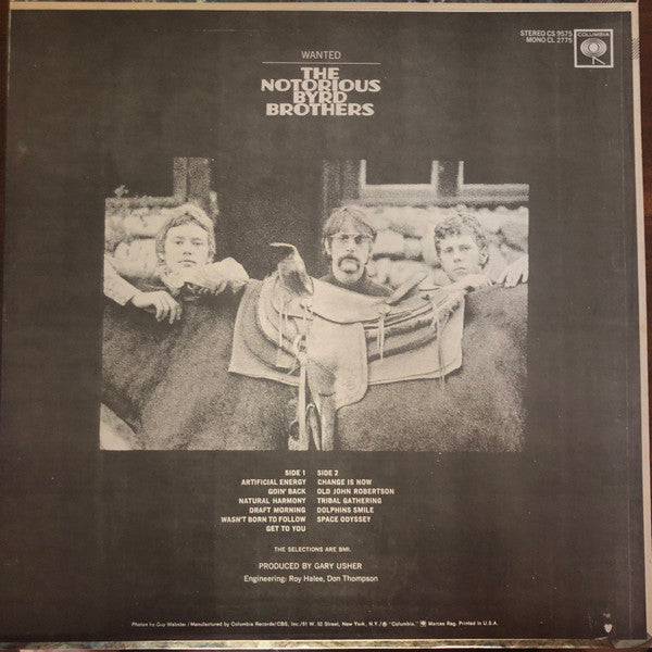 The Byrds : The Notorious Byrd Brothers (LP, Album, RE, Ter)