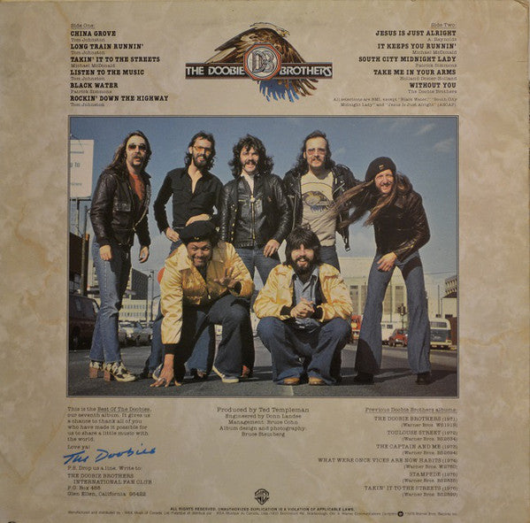The Doobie Brothers : Best Of The Doobies (LP, Comp, RE)
