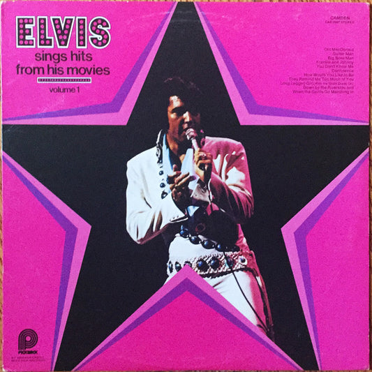 Elvis Presley : Elvis Sings Hits From His Movies, Volume 1 (LP, Comp, RE, PRC)