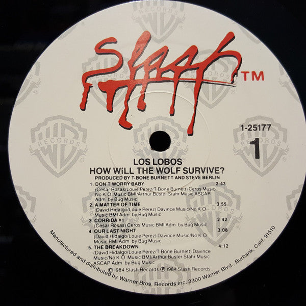 Los Lobos : How Will The Wolf Survive? (LP, Album)