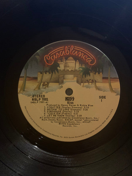 Kiss : Kiss (LP, Album, RE)