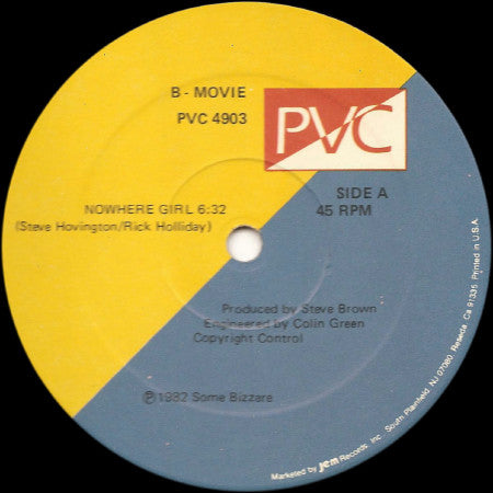 B-Movie : Nowhere Girl (12", Single)