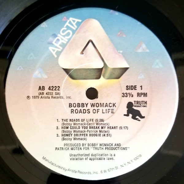 Bobby Womack : Roads Of Life (LP, Album, Hub)