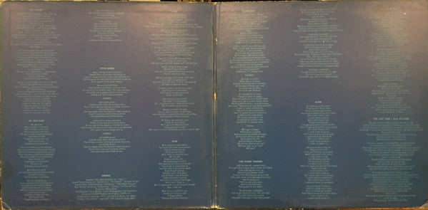 Joni Mitchell : Blue (LP, Album, RE, Gat)