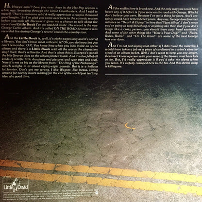 George Carlin : On The Road (LP, Album, PR )