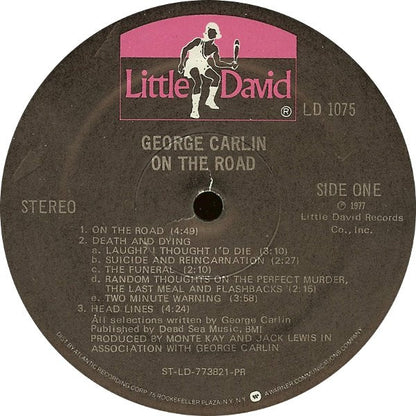 George Carlin : On The Road (LP, Album, PR )