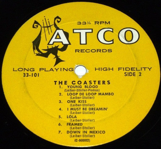 The Coasters : The Coasters (LP, Comp, Mono)