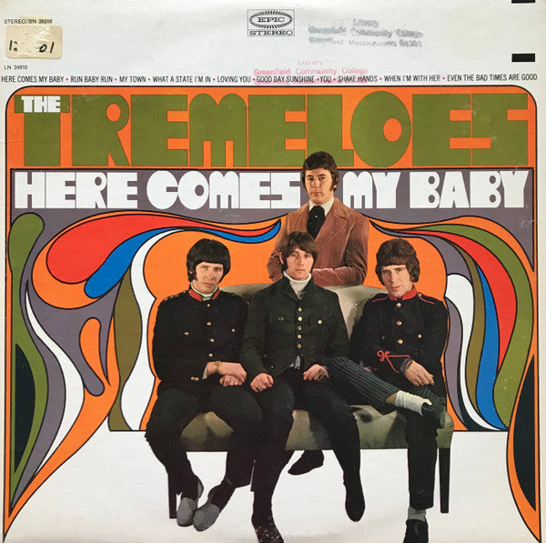The Tremeloes : Here Comes My Baby (LP, Album, Pit)