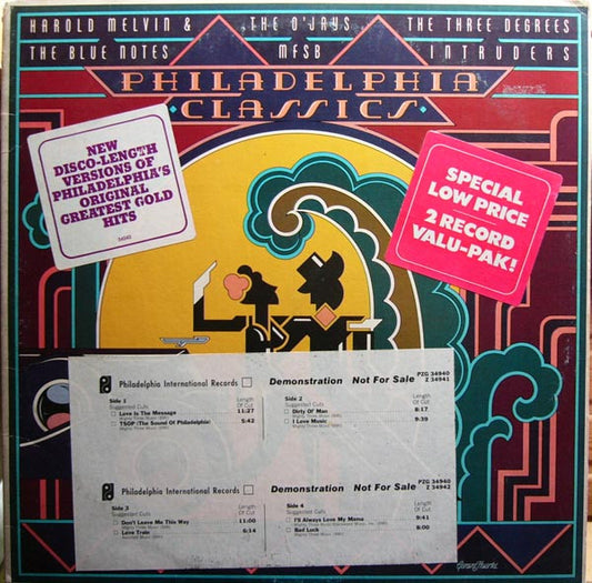 Various : Philadelphia Classics (2xLP, Comp, Promo, Ter)