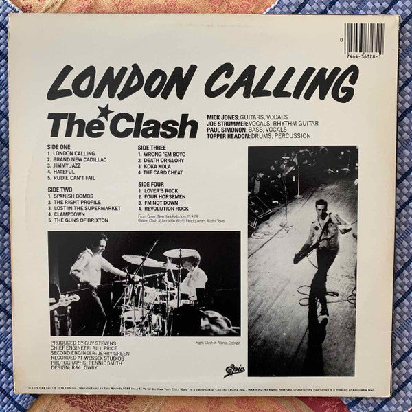 The Clash : London Calling (2xLP, Album)