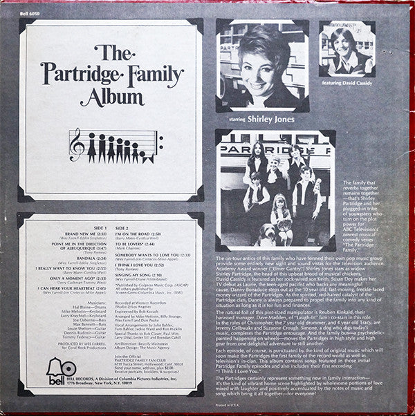 The Partridge Family : The Partridge Family Album (LP, Album)