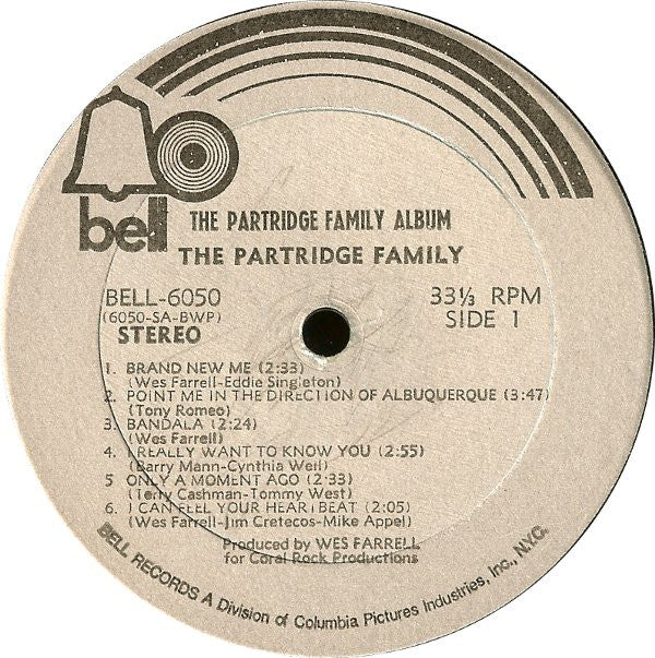The Partridge Family : The Partridge Family Album (LP, Album)