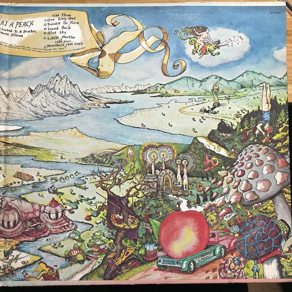 The Allman Brothers Band : Eat A Peach (2xLP, Album)