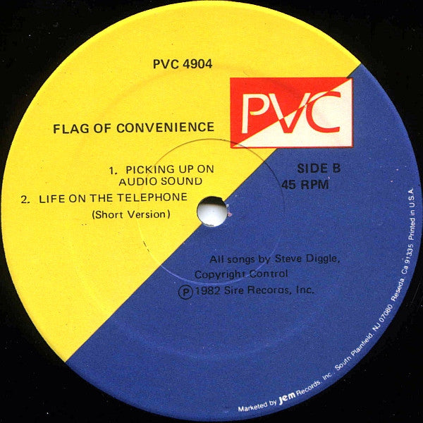 Flag Of Convenience : Life On The Telephone (12")
