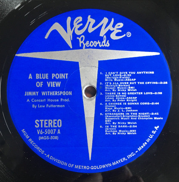 Jimmy Witherspoon : A Blue Point Of View  (LP, Album)
