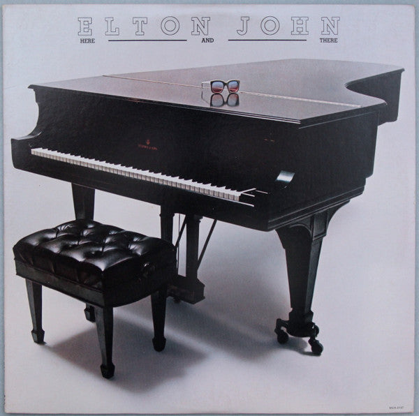 Elton John : Here And There (LP, Album, Glo)