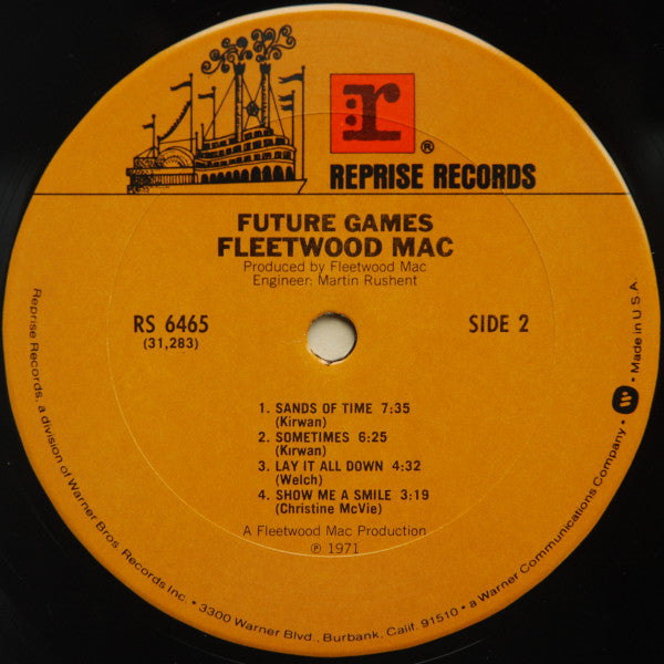 Fleetwood Mac : Future Games (LP, Album, Club, RE, Col)