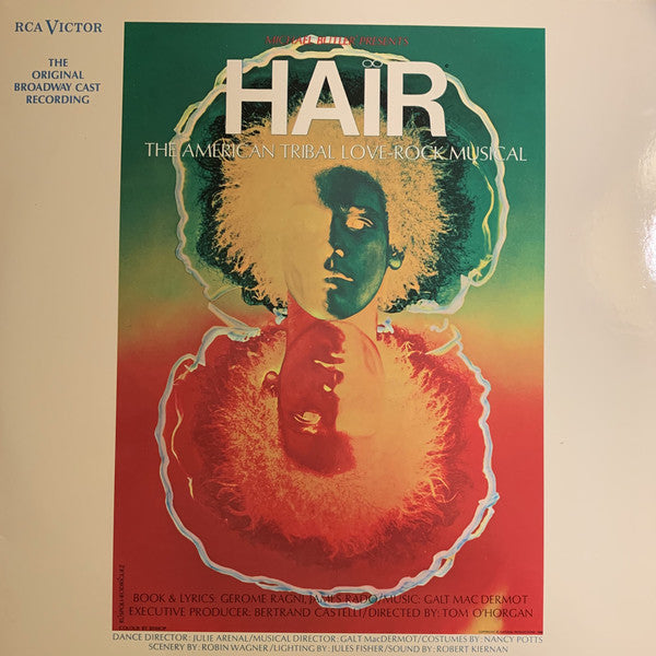 Various : Hair - The American Tribal Love-Rock Musical (The Original Broadway Cast Recording) (LP, RE, 180)