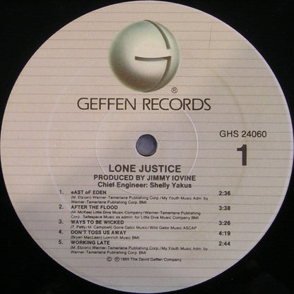 Lone Justice : Lone Justice (LP, Album, SRC)