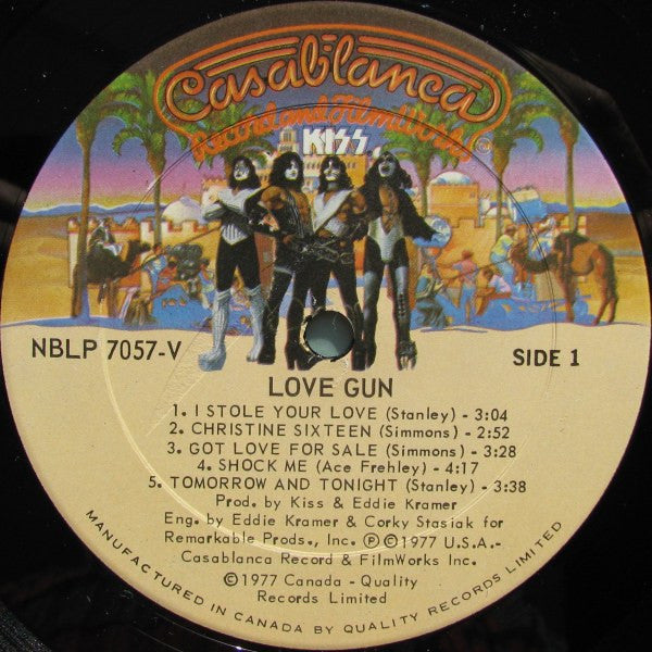 Kiss : Love Gun (LP, Album, Qua)