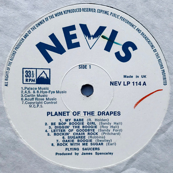 Flying Saucers : Planet Of The Drapes (LP, Album)