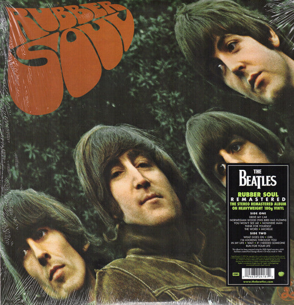 The Beatles : Rubber Soul (LP, Album, RE, RM, Mem)