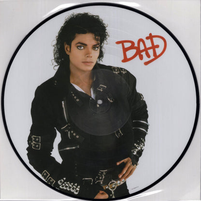 Michael Jackson : Bad  (LP, Album, Pic, RE)