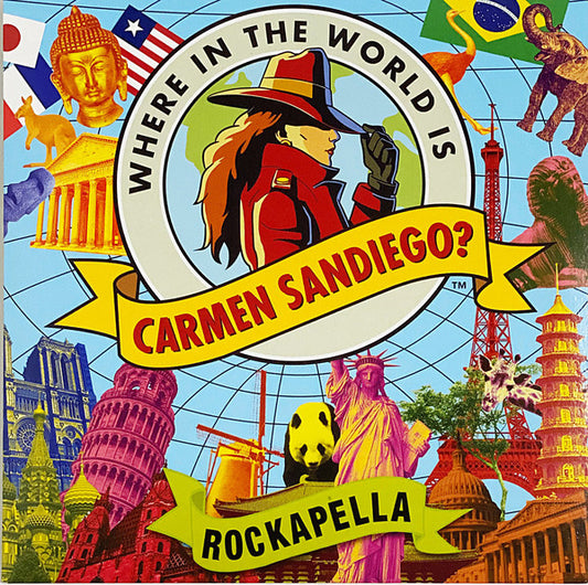 Rockapella : Where In The World Is Carmen Sandiego? (7", EP, Ltd, Blu)