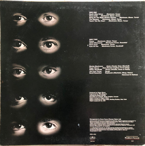 Rainbow : Straight Between The Eyes (LP, Album, Hau)