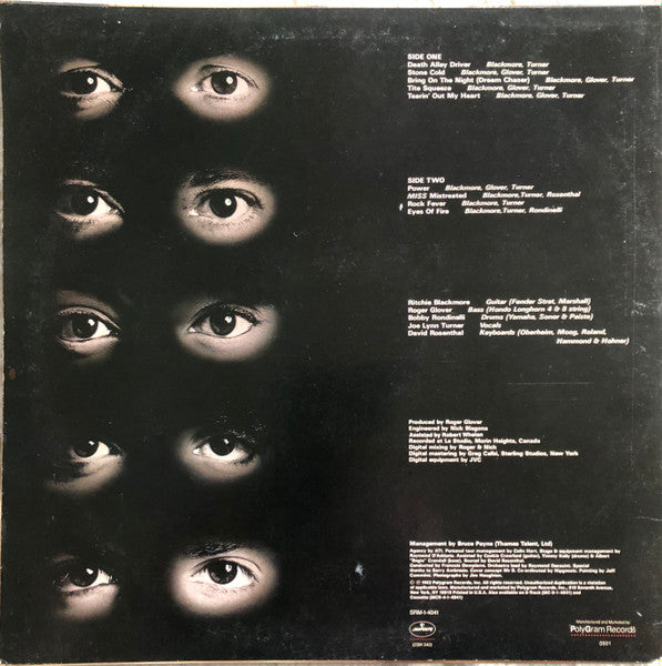 Rainbow : Straight Between The Eyes (LP, Album, Hau)
