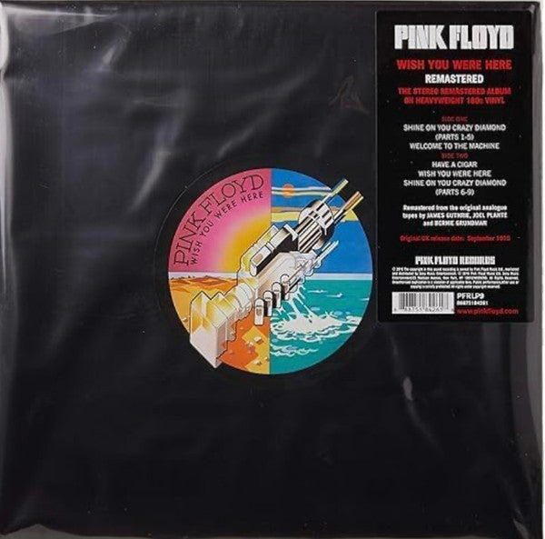 Pink Floyd : Wish You Were Here (LP, Album, RE, RM, 180)