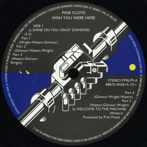 Pink Floyd : Wish You Were Here (LP, Album, RE, RM, 180)