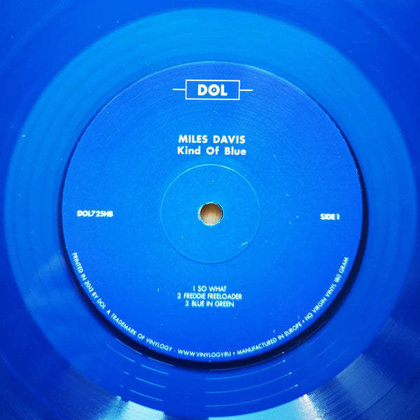 Miles Davis : Kind Of Blue (LP, Album, RE, Blu)