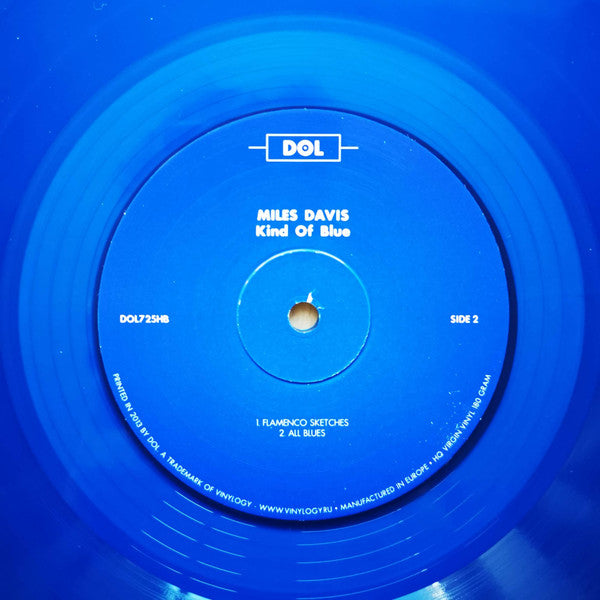 Miles Davis : Kind Of Blue (LP, Album, RE, Blu)