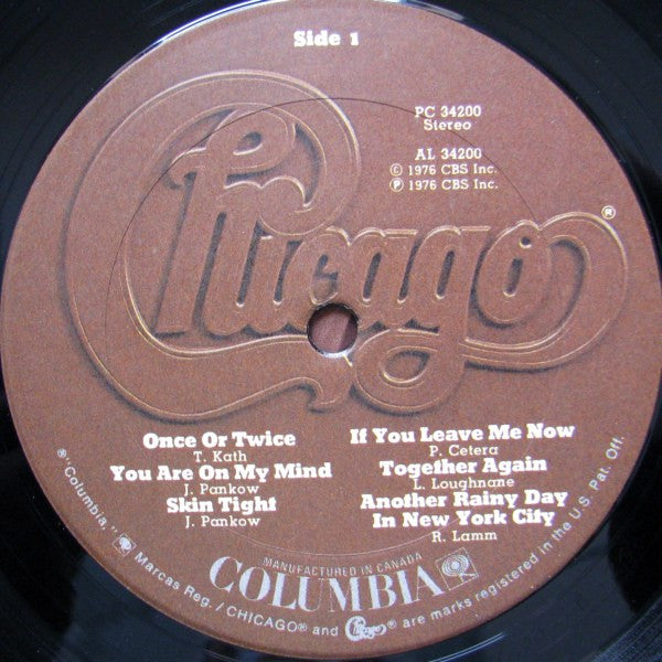 Chicago (2) : Chicago X (LP, Album, Gat)