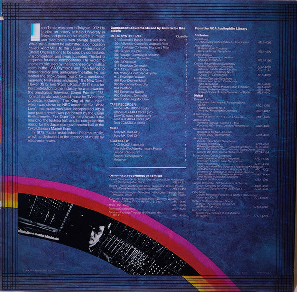 Tomita : Snowflakes Are Dancing (LP, Album, RE, RM, Hal)