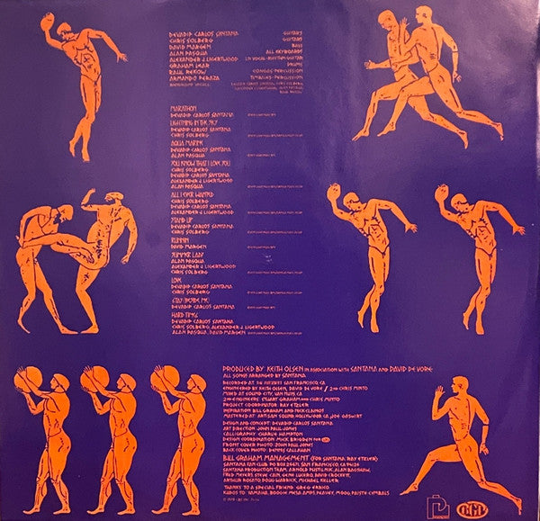 Santana : Marathon (LP, Album)
