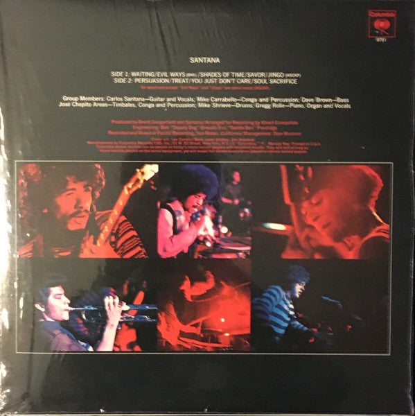 Santana : Santana (LP, Album, RE, Pit)