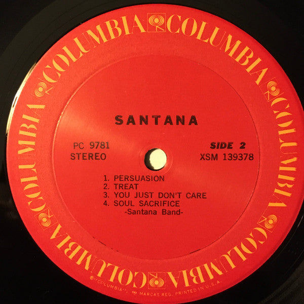 Santana : Santana (LP, Album, RE, Pit)
