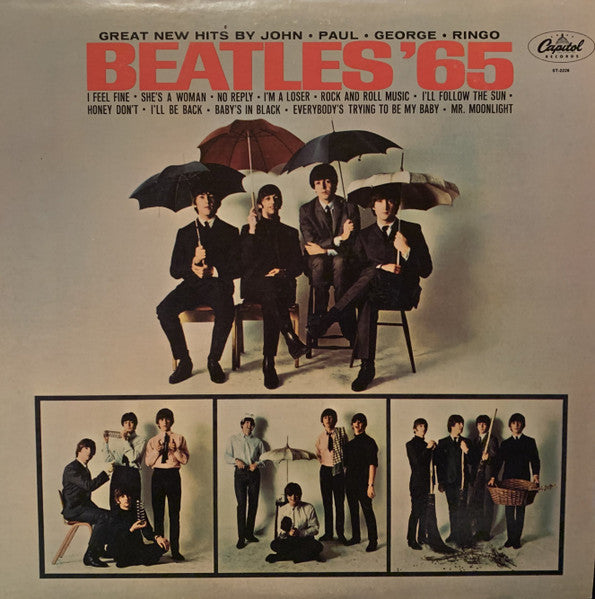 The Beatles : Beatles '65 (LP, Album, RE, Rai)
