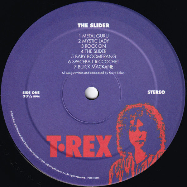 T. Rex : The Slider (LP, Album, RE)