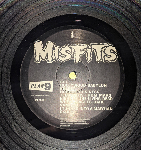 Misfits : Misfits (LP, Comp, RE, RP)