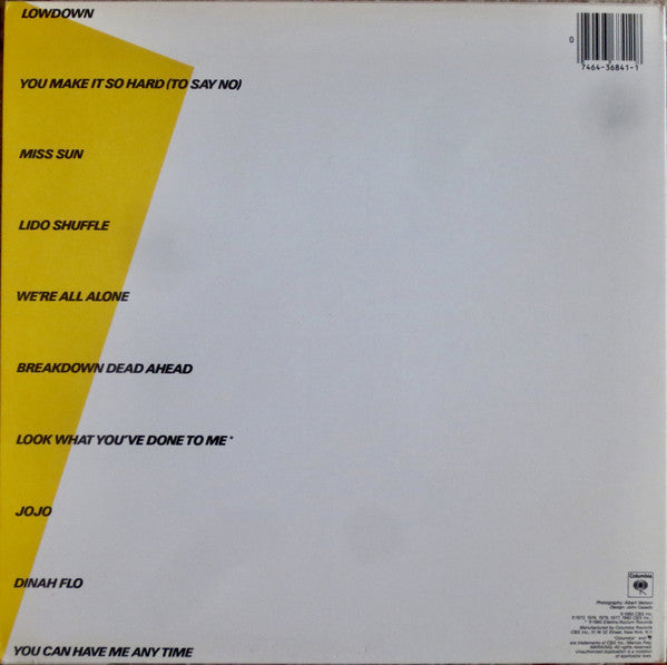 Boz Scaggs : Hits! (LP, Comp, RP, Ter)