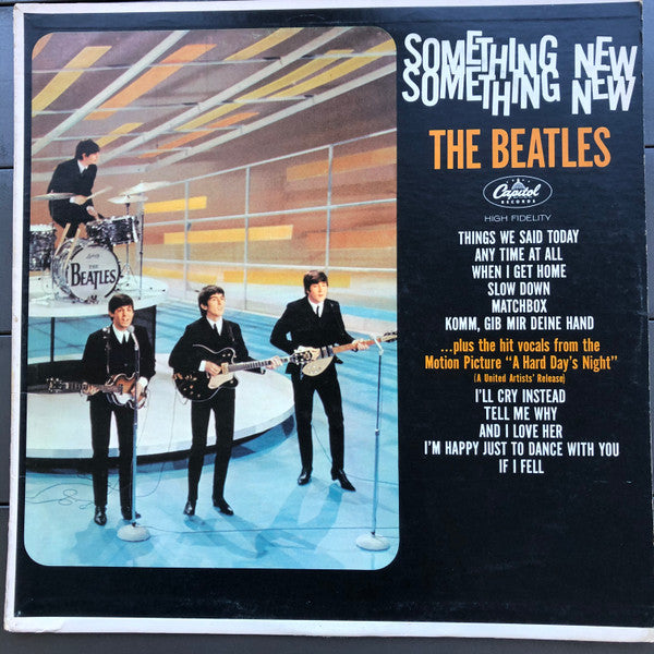 The Beatles : Something New (LP, Album, Mono, RP, Jac)