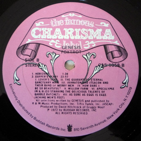 Genesis : Foxtrot (LP, Album, RE, Scr)