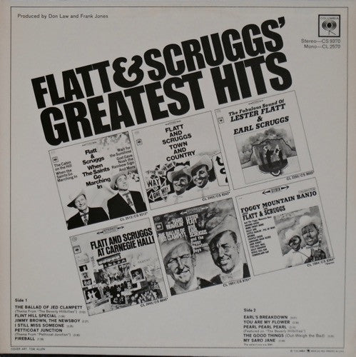 Flatt & Scruggs : Greatest Hits (LP, Comp)